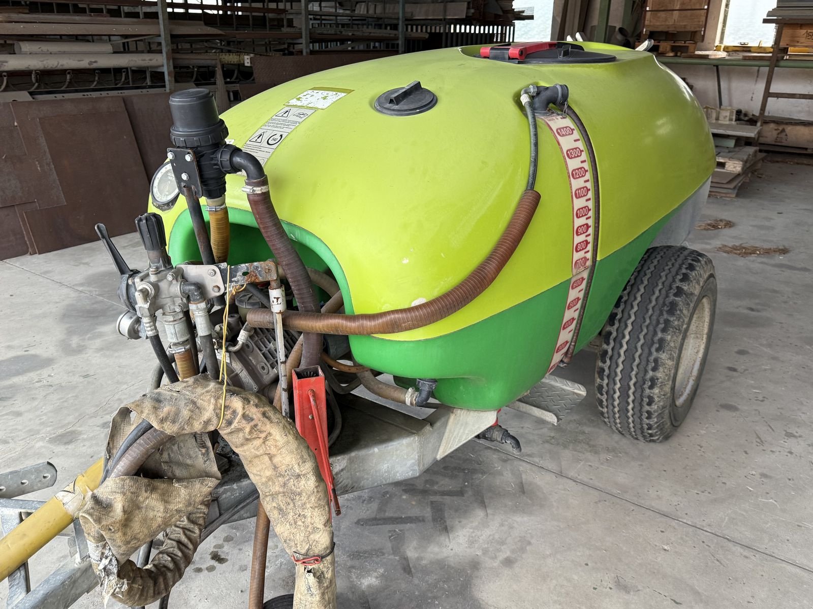 Anbau-Gebläsespritze of the type Jessernigg 1500 Liter Gebläsespritze, Gebrauchtmaschine in Hohenruppersdorf (Picture 10)