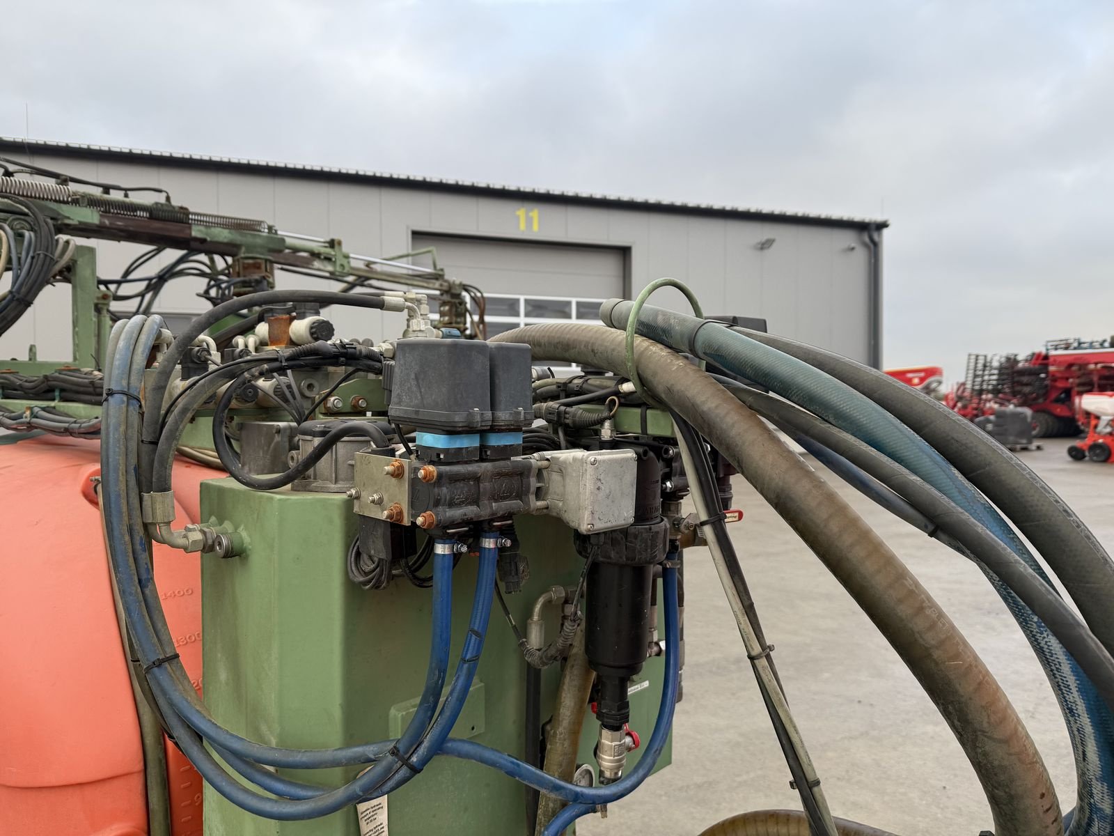 Anbau-Gebläsespritze des Typs Lipco GSG-NV, Gebrauchtmaschine in Grund (Bild 8)