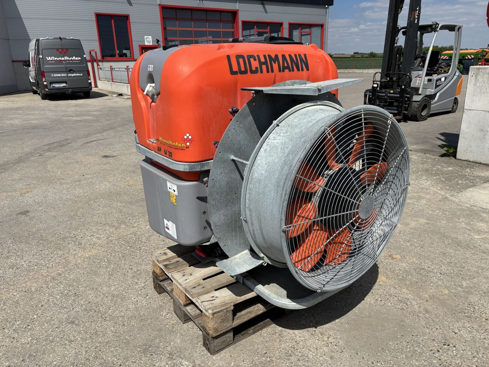 Anbau-Gebläsespritze of the type Lochmann AP 6/32, Gebrauchtmaschine in Starrein (Picture 5)