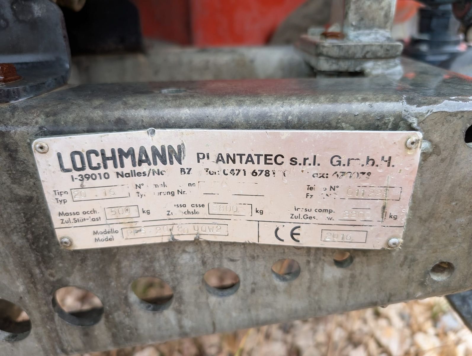 Anbau-Gebläsespritze του τύπου Lochmann RAS 20/80 UQW, Gebrauchtmaschine σε Harmannsdorf-Rückersdorf (Φωτογραφία 24)