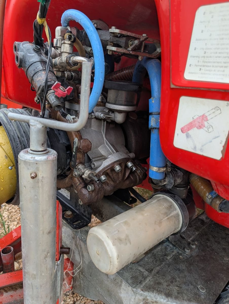 Anbau-Gebläsespritze Türe ait Lochmann RAS 20/80 UQW, Gebrauchtmaschine içinde Harmannsdorf-Rückersdorf (resim 16)