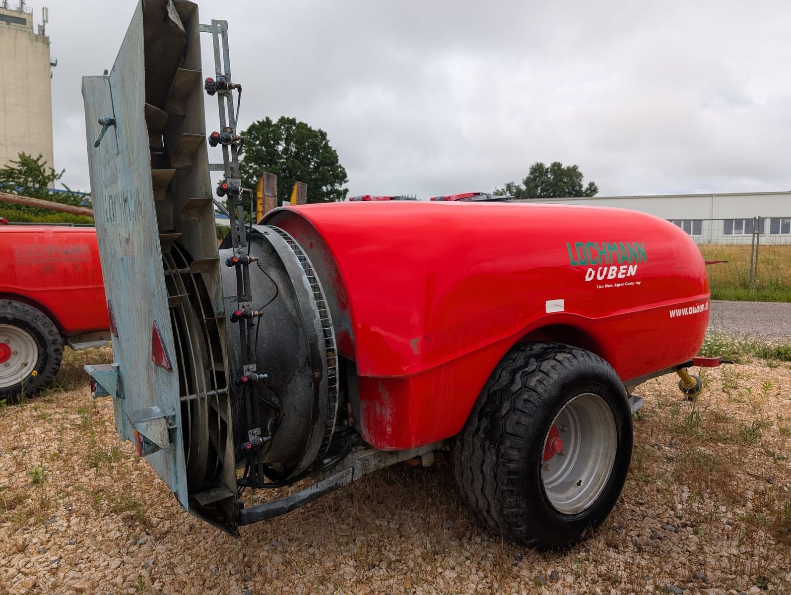 Anbau-Gebläsespritze Türe ait Lochmann RAS 20/80 UQW, Gebrauchtmaschine içinde Harmannsdorf-Rückersdorf (resim 1)
