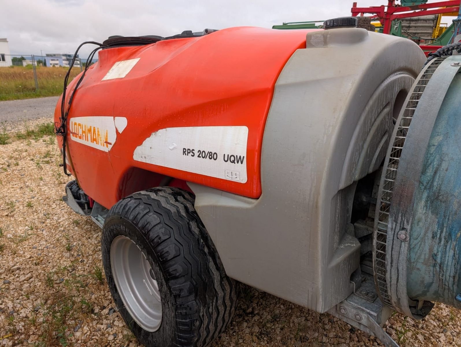 Anbau-Gebläsespritze del tipo Lochmann RAS 20/80 UQW, Gebrauchtmaschine en Harmannsdorf-Rückersdorf (Imagen 3)