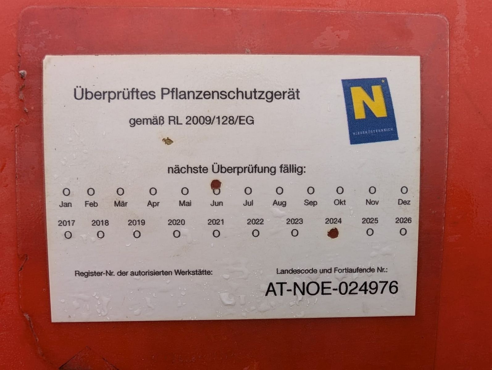 Anbau-Gebläsespritze typu Lochmann RAS 20/80UQW, Gebrauchtmaschine w Harmannsdorf-Rückersdorf (Zdjęcie 24)