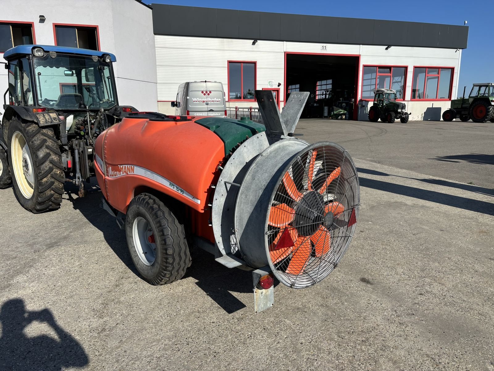 Anbau-Gebläsespritze του τύπου Lochmann RPS 15/90, Gebrauchtmaschine σε Starrein (Φωτογραφία 4)