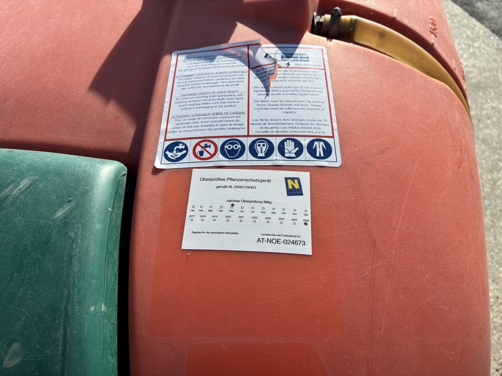 Anbau-Gebläsespritze του τύπου Lochmann RPS 15/90, Gebrauchtmaschine σε Starrein (Φωτογραφία 13)