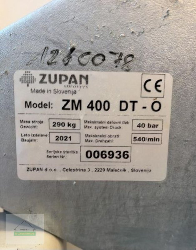 Anbau-Gebläsespritze des Typs Sonstige Zupan Gebläsesprüher, Neumaschine in Feldbach (Bild 7)