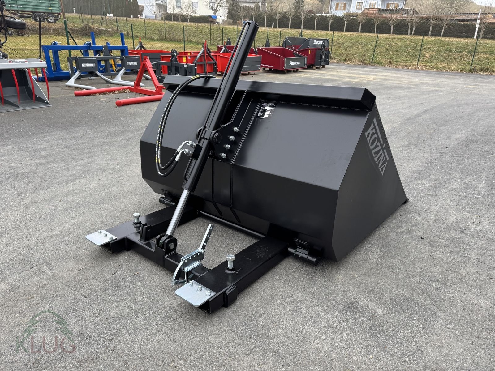 Anbaugerät des Typs Kozina NP 1.500 Staplerschaufel, Gebrauchtmaschine in Pirching am Traubenberg (Bild 1)