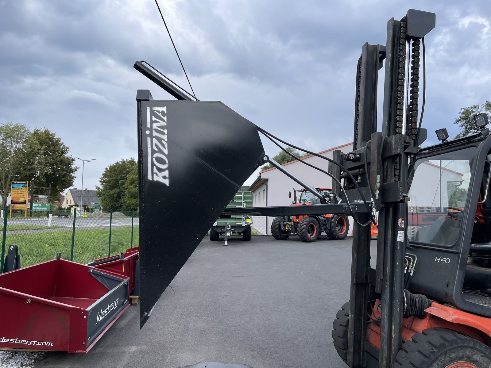 Anbaugerät des Typs Kozina NP 1.500 Staplerschaufel, Gebrauchtmaschine in Pirching am Traubenberg (Bild 2)