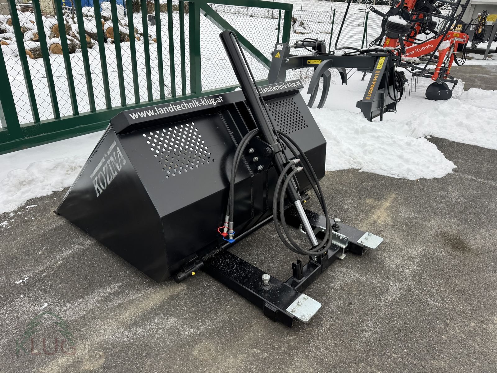 Anbaugerät типа Kozina NP 1.600 Staplerschaufel, Gebrauchtmaschine в Pirching am Traubenberg (Фотография 8)