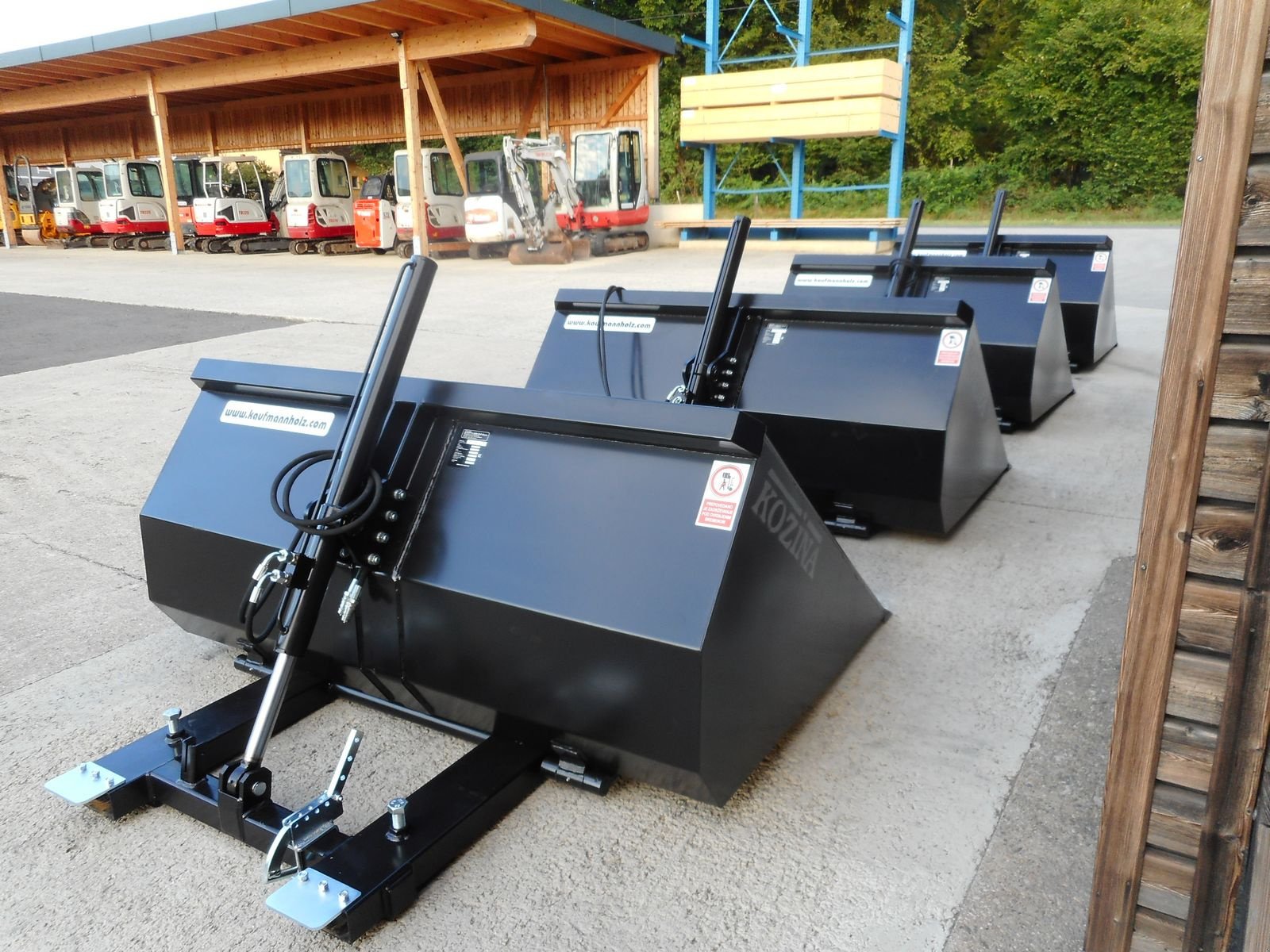 Anbaugerät des Typs Kozina NP1600 + NP2000 ( 160 u. 200cm Breit ), Gebrauchtmaschine in St. Nikolai ob Draßling (Bild 4)