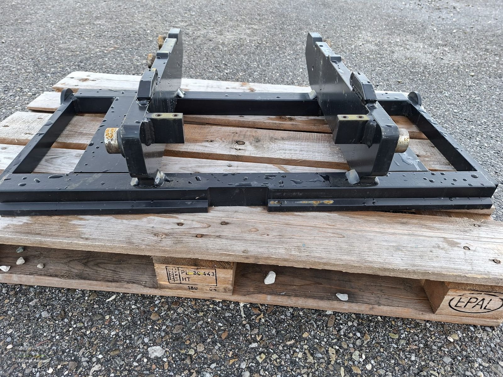 Anbaugerät от тип Sonstige Gabelzinkenaufnahme zu Mitsubishi Stapler, Gebrauchtmaschine в Gampern (Снимка 9)