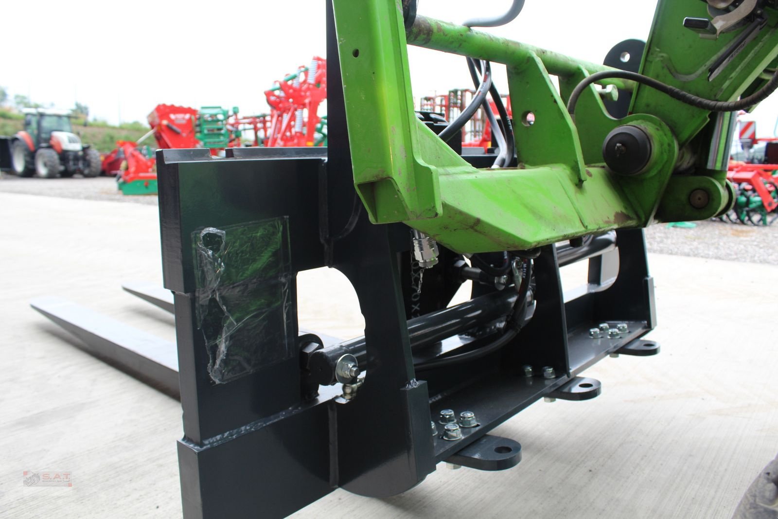 Anbaugerät tipa Sonstige Palettengabel FEM4 - 8000Kg Nutzlast, Neumaschine u Eberschwang (Slika 11)