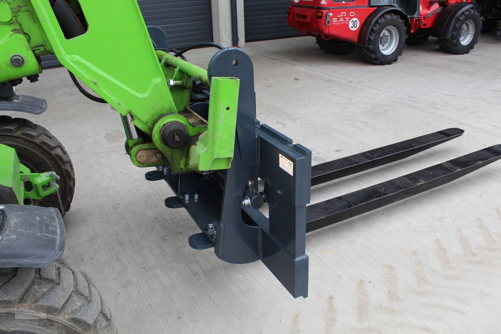 Anbaugerät tipa Sonstige Palettengabel FEM4 - 8000Kg Nutzlast, Neumaschine u Eberschwang (Slika 7)