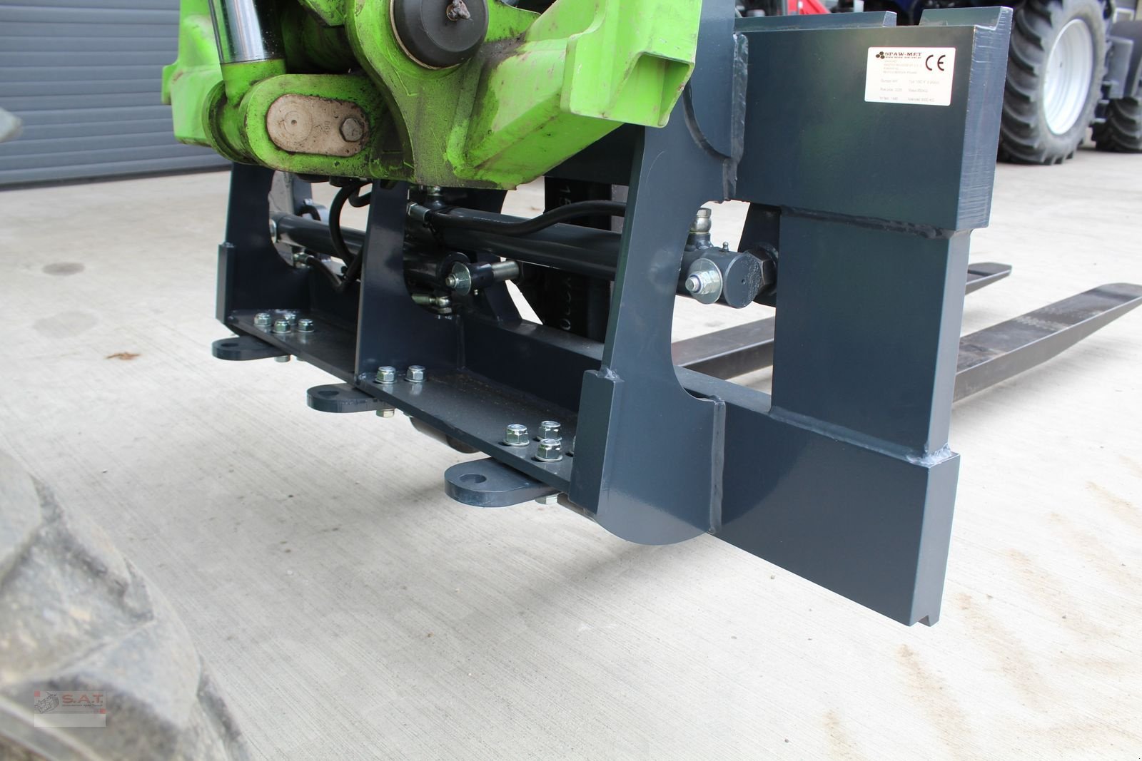 Anbaugerät tipa Sonstige Palettengabel FEM4 - 8000Kg Nutzlast, Neumaschine u Eberschwang (Slika 8)