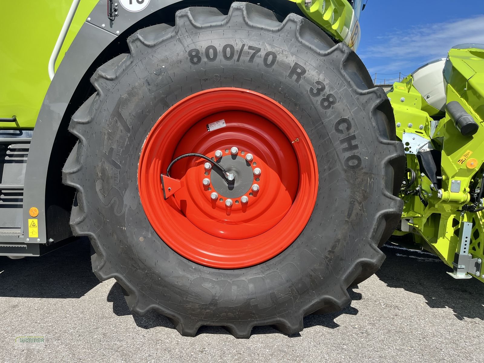 Anbauhäcksler & Anhängehäcksler a típus CLAAS Jaguar 970, Neumaschine ekkor: Kematen (Kép 11)