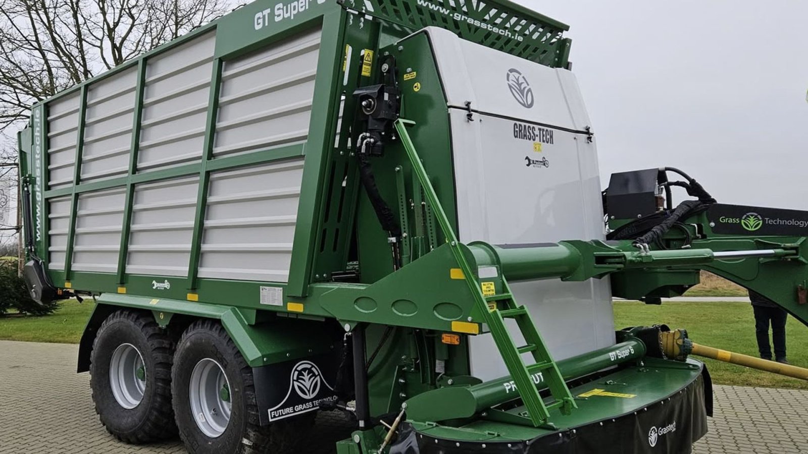 Anbauhäcksler & Anhängehäcksler Türe ait Inter Tech super six friskgræs vogn, Gebrauchtmaschine içinde Bredebro (resim 1)