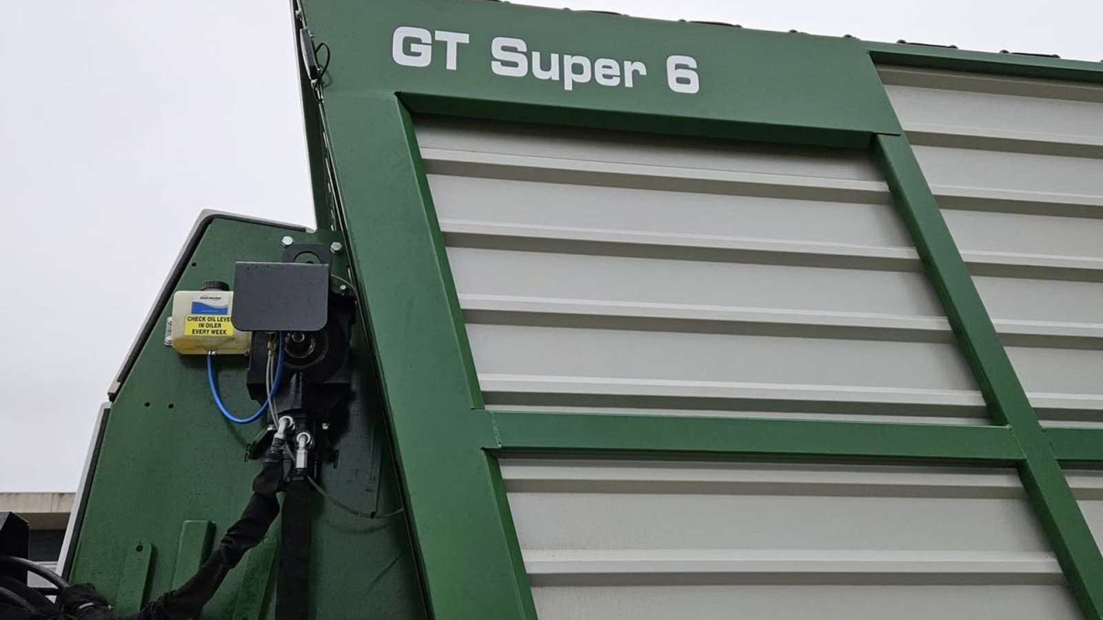 Anbauhäcksler & Anhängehäcksler Türe ait Inter Tech super six friskgræs vogn, Gebrauchtmaschine içinde Bredebro (resim 3)