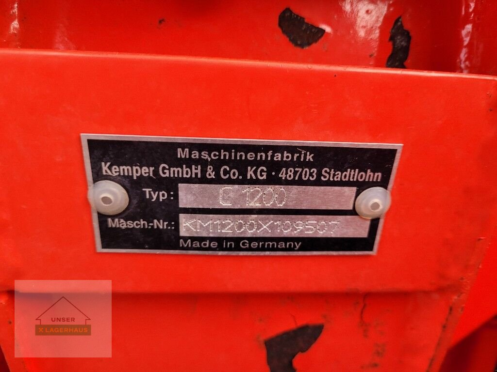 Anbauhäcksler & Anhängehäcksler типа Kemper Champion C1200, Gebrauchtmaschine в Gleisdorf (Фотография 3)