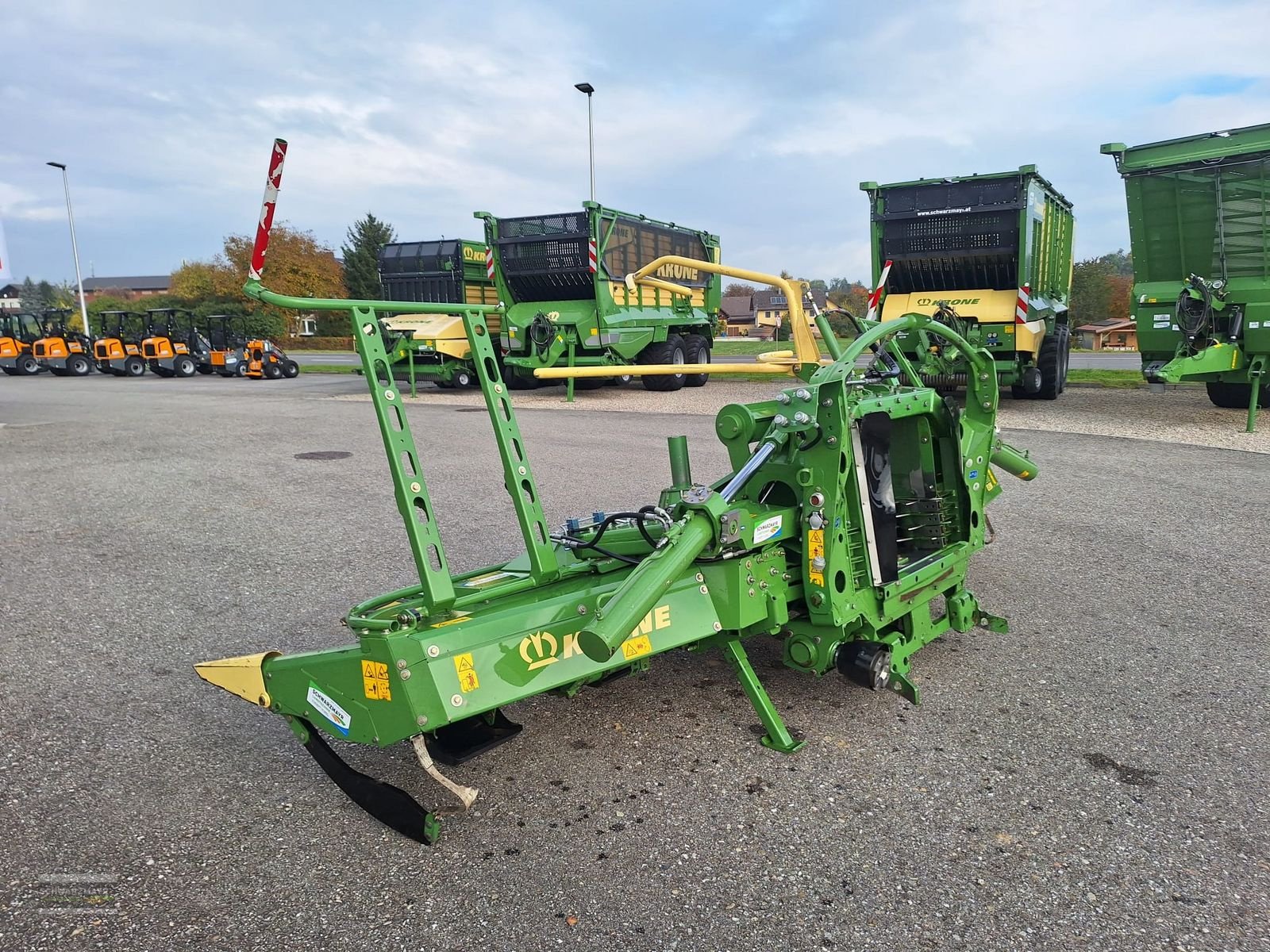 Anbauhäcksler & Anhängehäcksler Türe ait Krone EasyCollect 450-2 Vorsatz zu BigX 480 - BigX 630, Gebrauchtmaschine içinde Gampern (resim 3)