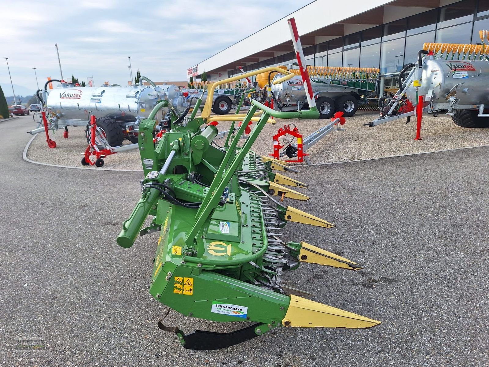 Anbauhäcksler & Anhängehäcksler Türe ait Krone EasyCollect 450-2 Vorsatz zu BigX 480 - BigX 630, Gebrauchtmaschine içinde Gampern (resim 10)