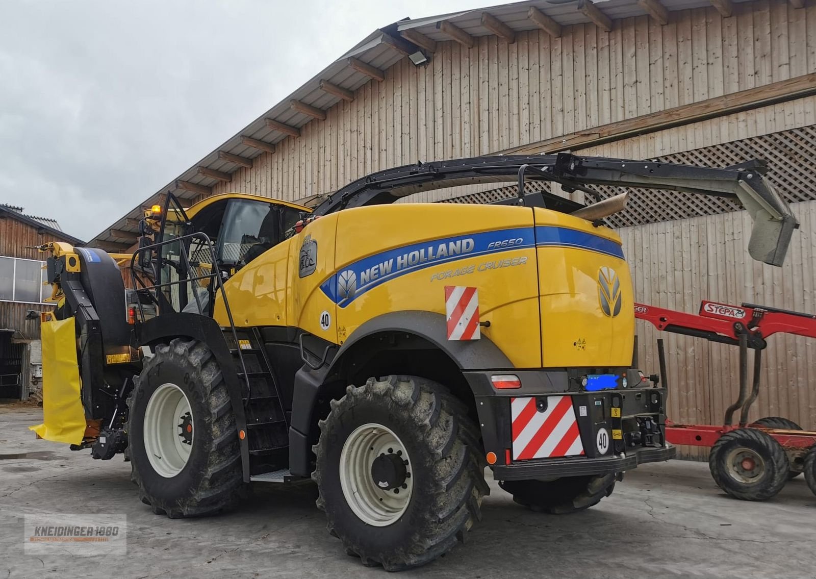 Anbauhäcksler & Anhängehäcksler van het type New Holland FR 650, Gebrauchtmaschine in Altenfelden (Foto 1)