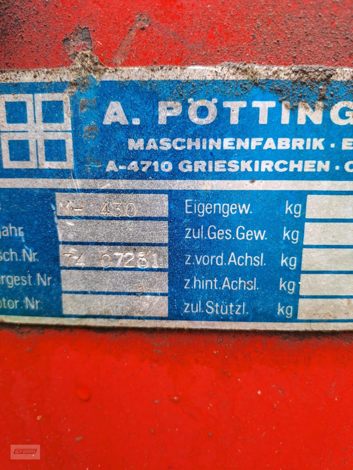 Anbauhäcksler & Anhängehäcksler typu Pöttinger Mex II Rotation, Gebrauchtmaschine v Kößlarn (Obrázek 6)