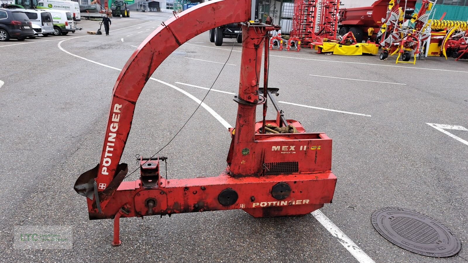 Anbauhäcksler & Anhängehäcksler a típus Pöttinger Mex ll Rotation, Gebrauchtmaschine ekkor: Redlham (Kép 7)