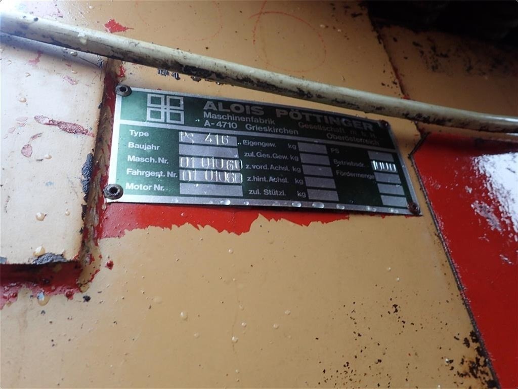 Anbauhäcksler & Anhängehäcksler des Typs Pöttinger MEX SPEZIAL PS 416, Gebrauchtmaschine in Haderup (Bild 16)