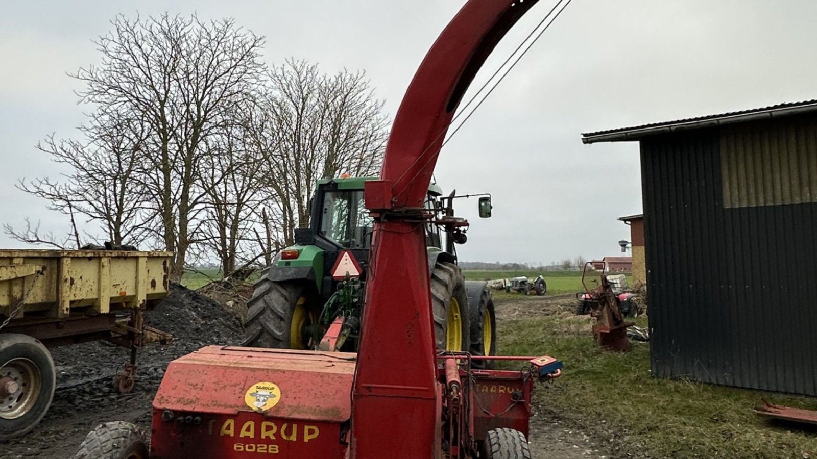 Anbauhäcksler & Anhängehäcksler typu Taarup 602B, Gebrauchtmaschine w øster ulslev (Zdjęcie 2)