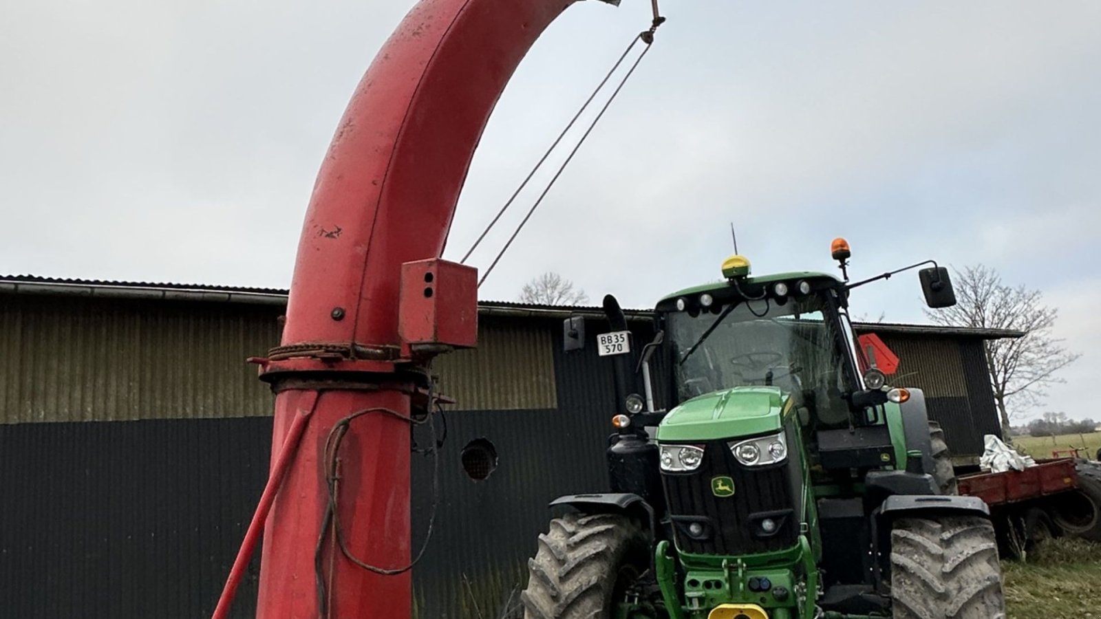 Anbauhäcksler & Anhängehäcksler typu Taarup 602B, Gebrauchtmaschine w øster ulslev (Zdjęcie 5)