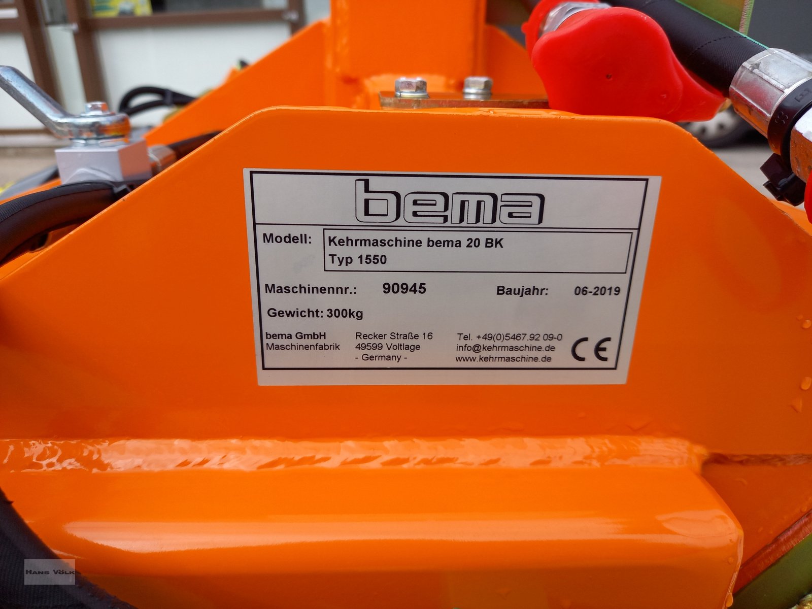 Anbaukehrmaschine des Typs Bema Dual 520 Typ 1550, Gebrauchtmaschine in Schwabmünchen (Bild 6)