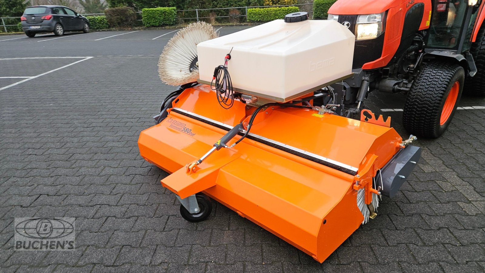 Anbaukehrmaschine типа Bema Dual 580 Typ 1700, Gebrauchtmaschine в Olpe (Фотография 1)