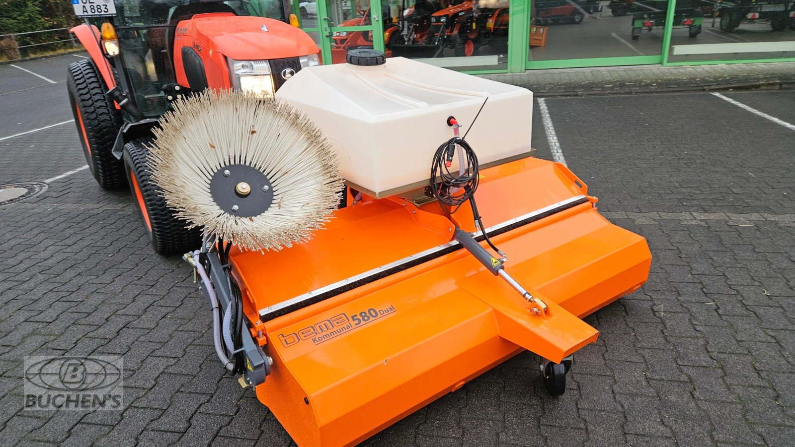 Anbaukehrmaschine типа Bema Dual 580 Typ 1700, Gebrauchtmaschine в Olpe (Фотография 10)