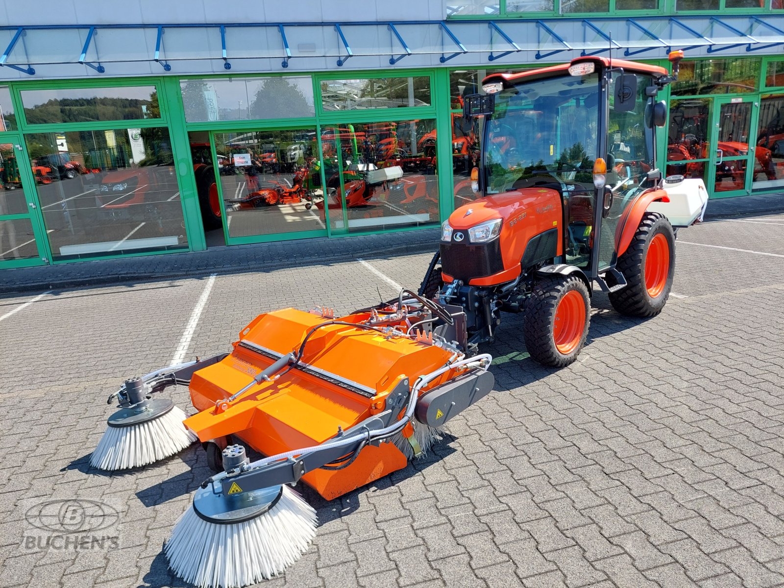 Anbaukehrmaschine of the type Bema Kommunal Dual 580-1400, Neumaschine in Olpe (Picture 1)