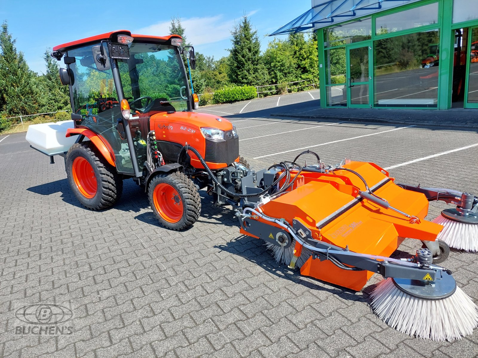 Anbaukehrmaschine of the type Bema Kommunal Dual 580-1400, Neumaschine in Olpe (Picture 3)