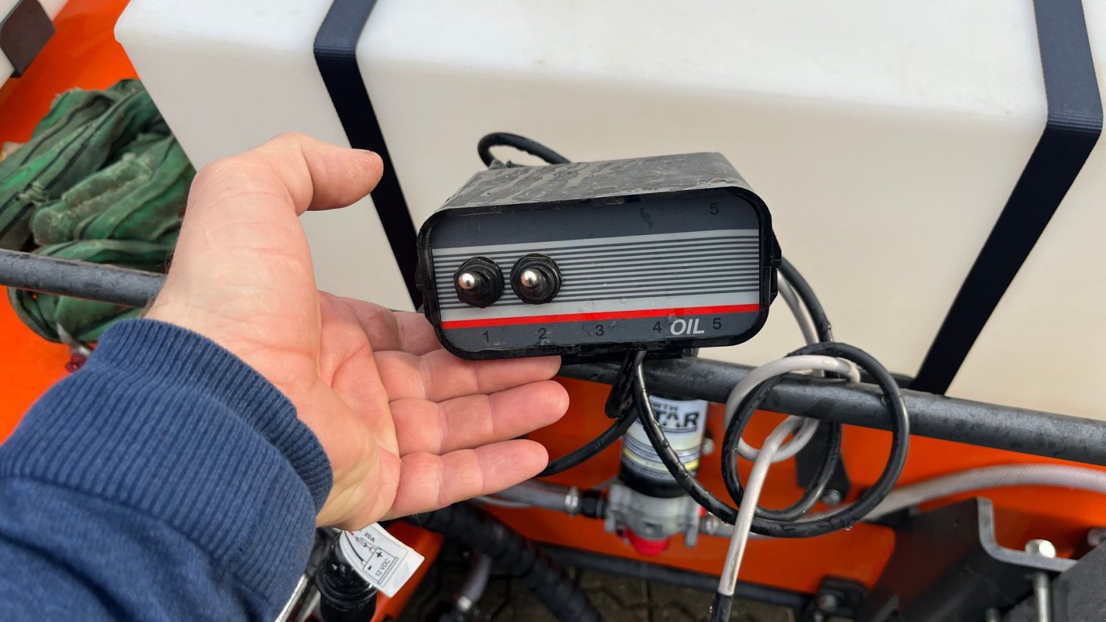 Anbaukehrmaschine of the type Kersten fkm 22560 h 225cm Hydraulisk kost med vandanlæg Som ny!, Gebrauchtmaschine in Rønnede (Picture 11)