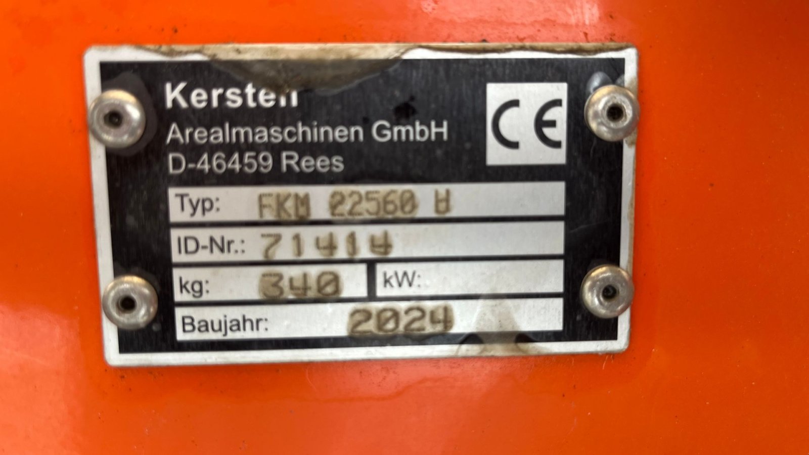 Anbaukehrmaschine of the type Kersten fkm 22560 h 225cm Hydraulisk kost med vandanlæg Som ny!, Gebrauchtmaschine in Rønnede (Picture 5)