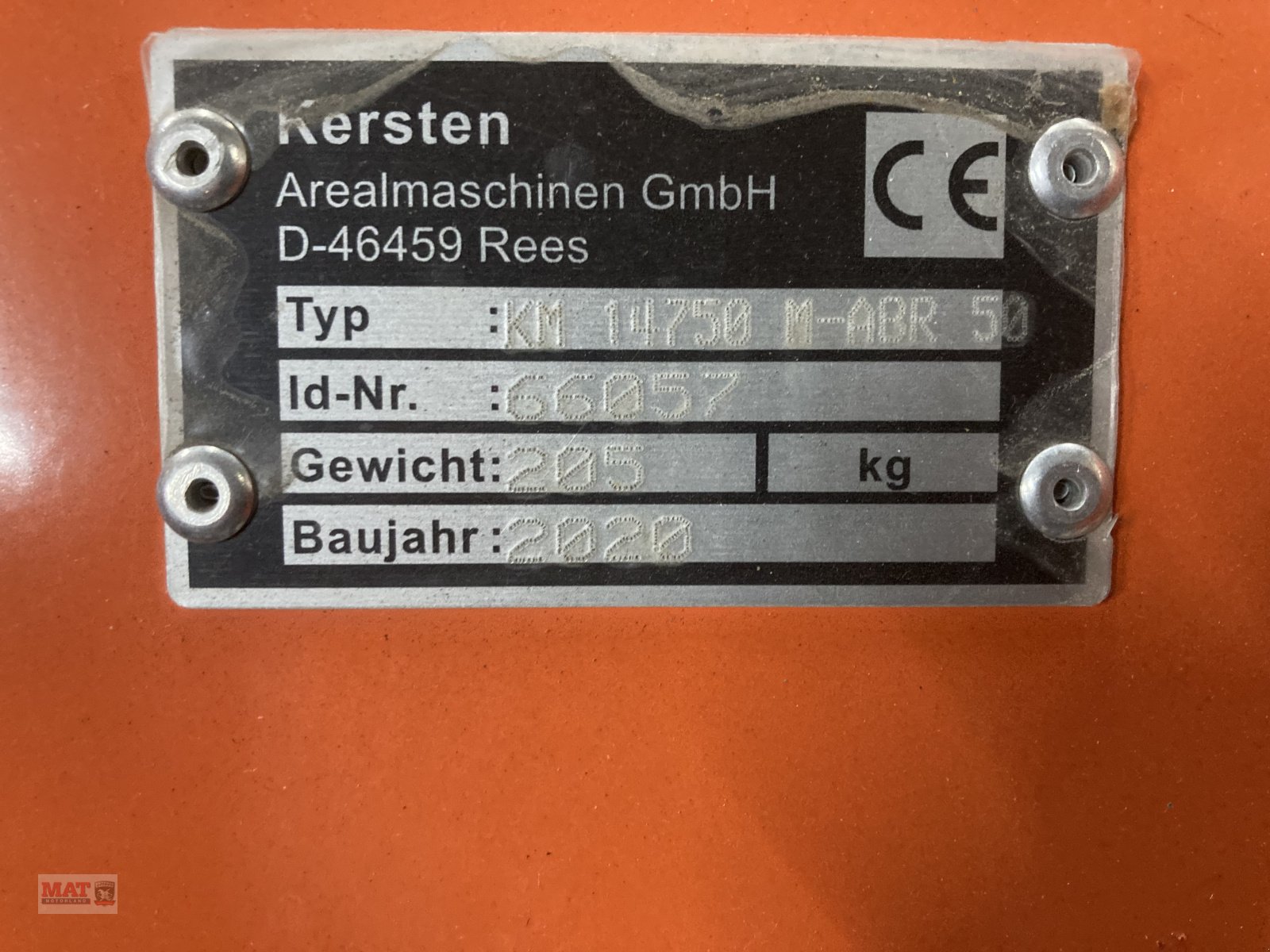 Anbaukehrmaschine des Typs Kersten KM 14750, Gebrauchtmaschine in Waldkraiburg (Bild 4)