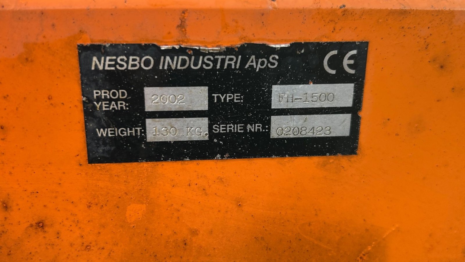 Anbaukehrmaschine del tipo Sonstige FH-1500, Gebrauchtmaschine en Suldrup (Imagen 5)