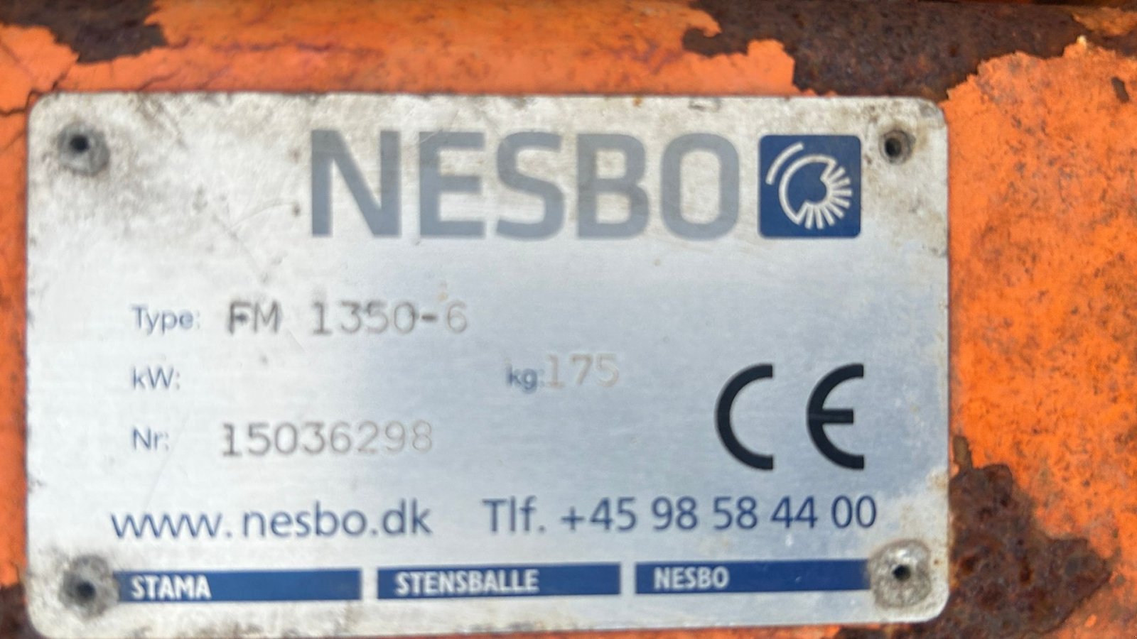 Anbaukehrmaschine typu Sonstige FM1350-6, Gebrauchtmaschine v Suldrup (Obrázek 2)