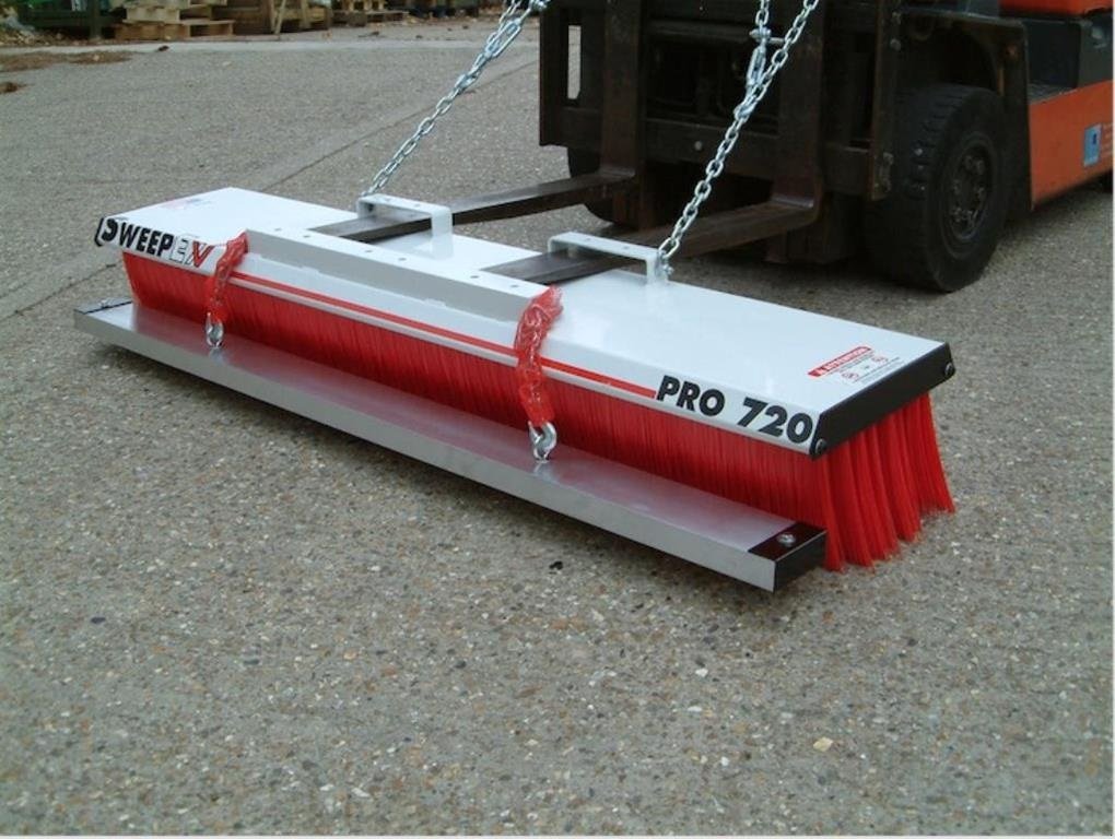 Anbaukehrmaschine tipa Sonstige Sweepex 72" Mega-broom 1,83m 8rk, Gebrauchtmaschine u Vodskov (Slika 4)