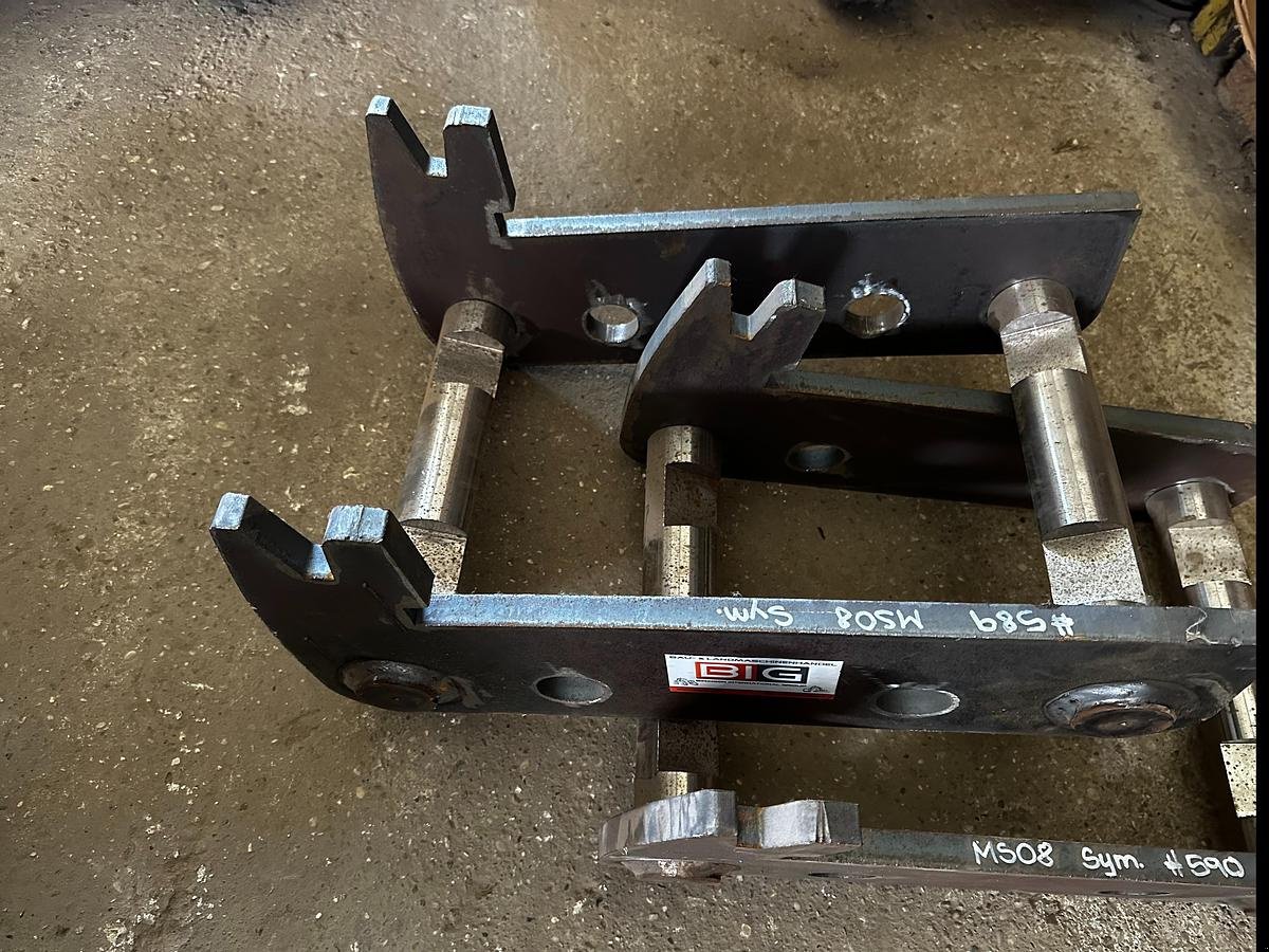 Anbauplatten Türe ait Big Dutchman Anbauplatte mit MS08 Symlock Aufnahme, Neumaschine içinde Göpfritz an der Wild (resim 2)