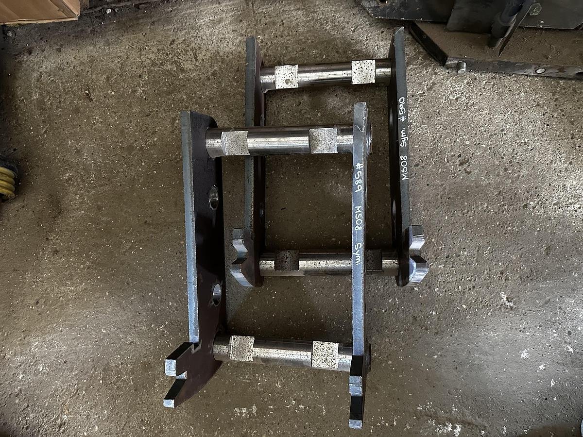 Anbauplatten Türe ait Big Dutchman Anbauplatte mit MS08 Symlock Aufnahme, Neumaschine içinde Göpfritz an der Wild (resim 3)