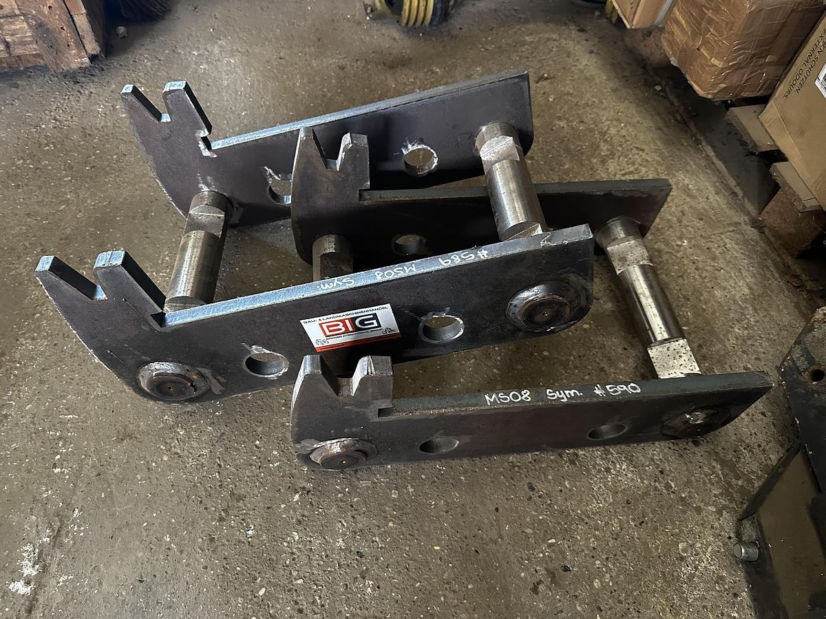 Anbauplatten Türe ait Big Dutchman Anbauplatte mit MS08 Symlock Aufnahme, Neumaschine içinde Göpfritz an der Wild (resim 1)