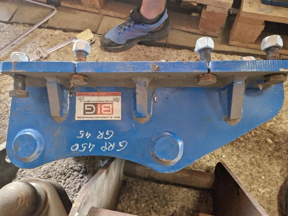 Anbauplatten des Typs Hammer Abbruch & Sortiergreifer Anschraubplatte zu  Mustang GRP450 GRP750 sowie Hammer GR45 GR75, Neumaschine in Göpfritz an der Wild (Bild 8)