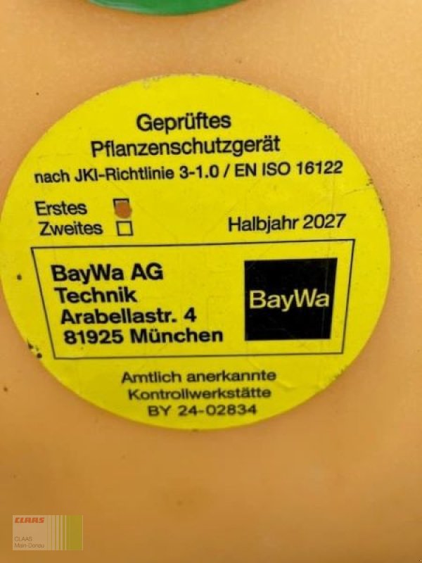 Anbauspritze tip Amazone UF 1200, Gebrauchtmaschine in Vohburg (Poză 10)