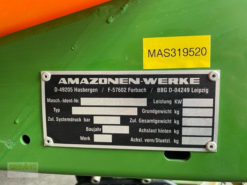 Anbauspritze του τύπου Amazone UF 1200, Gebrauchtmaschine σε Ort - Kunde (Φωτογραφία 16)