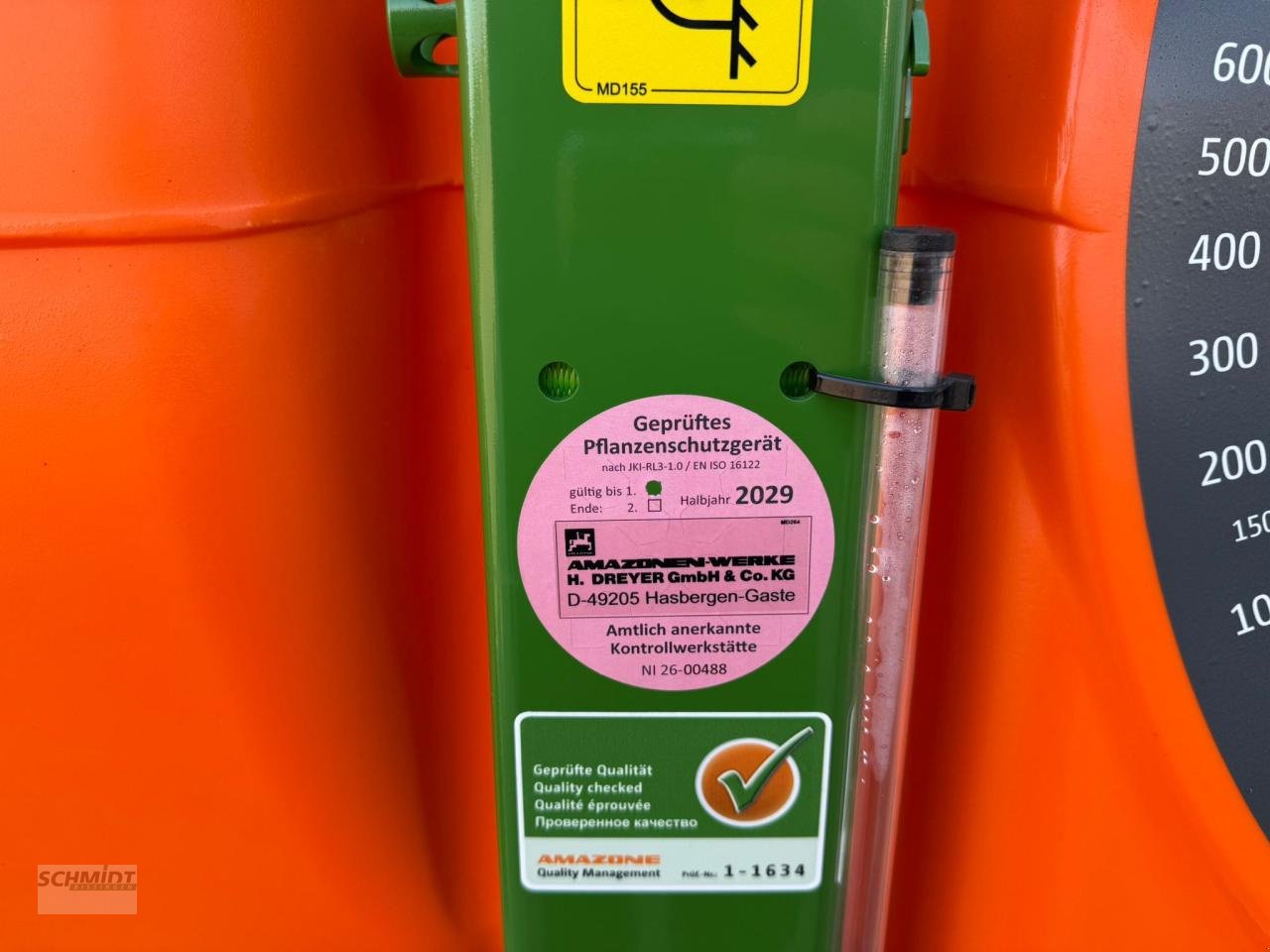 Anbauspritze du type Amazone UF 1201, Neumaschine en Herbrechtingen (Photo 8)
