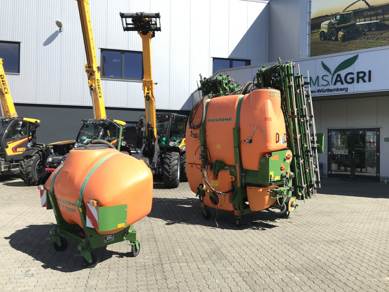 Anbauspritze of the type Amazone UF 1801, Gebrauchtmaschine in Vöhringen (Picture 1)